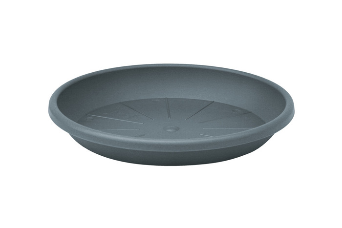 Pottefat Cylindro plast grå Ø37 cm